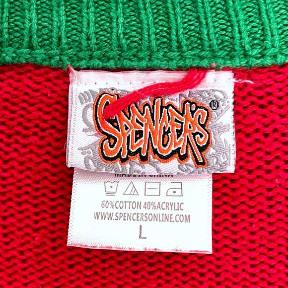 Spencers | Merry Fucking XMAS Christmas Sweater Size Large - Picture 2 of 4